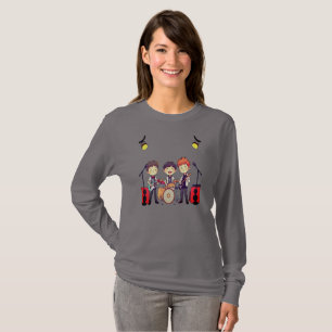 T-shirt de la bande de caricatures Kids Rock