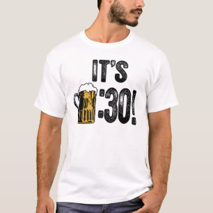 T-shirt de la bière trente