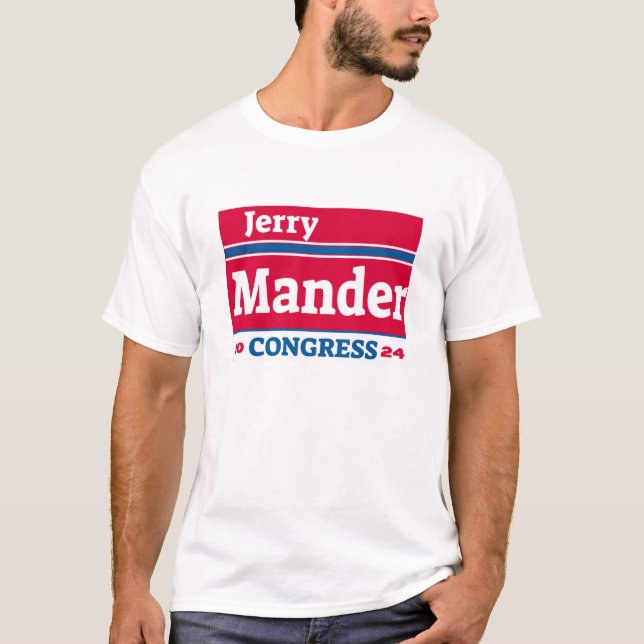 T-shirt de la campagne Jerry Mander (Devant)