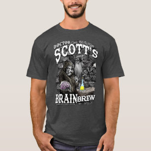 T-shirt de la célébrité du Dr Scott's Brain Brew