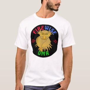 T-shirt de la Chouette à feu DMR (arrière - plan n