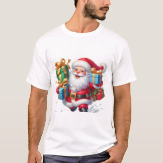 T-shirt de la clause Santa
