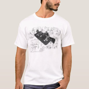 T-Shirt de la clé radio du code Morse