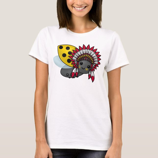 T-shirt de la coccinelle amérindienne (Devant)