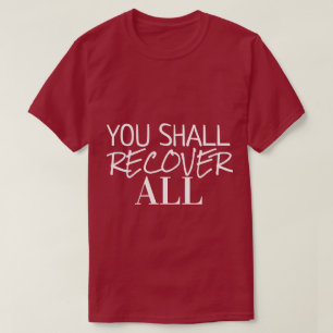 T-shirt de la collection de cadeaux de foi