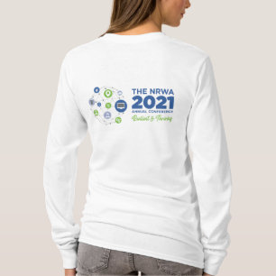 T-shirt de la conférence 2021 de la NRWA, manches