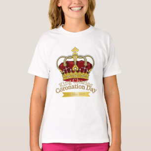 T-shirt de la Couronne du jour du couronnement
