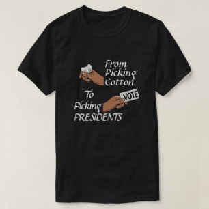 T-shirt De la cueillette du coton à la cueillette des pr