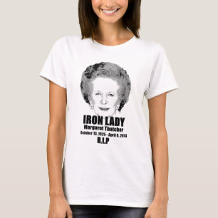 T-shirt de la Dame de fer de Margaret Thatcher