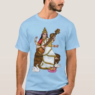 T-Shirt de la déesse Saraswati