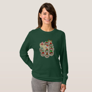 T-shirt de la douille des femmes de vacances de