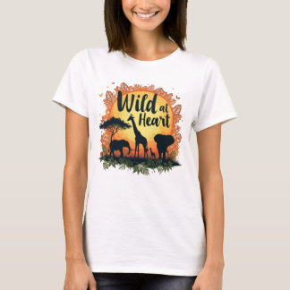 T-shirt de la faune africaine