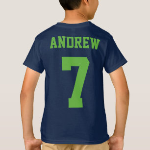 T-shirt de la fête d'anniversaire de football garç