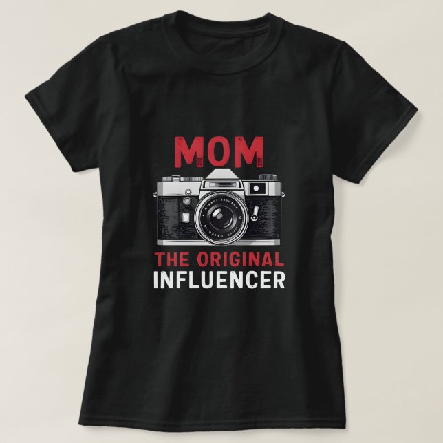 T-shirt de la fête des mères pour maman (Design devant)