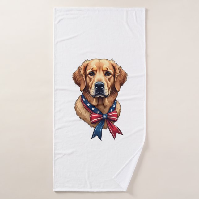 T-shirt de la fête des Patriotes pour la mémoire d (Serviette de bain)