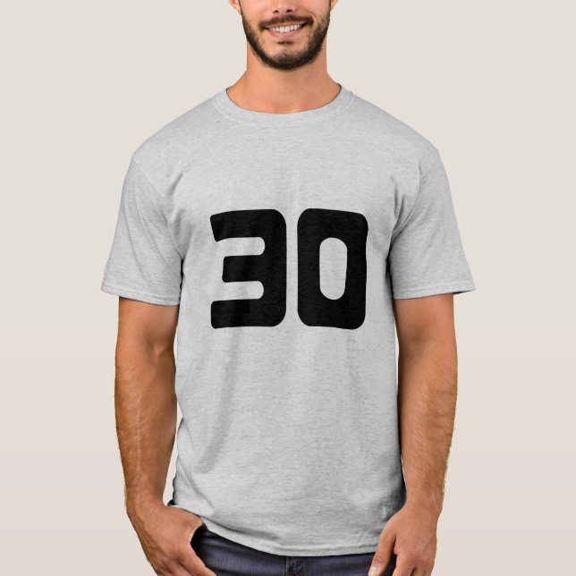 T-shirt de la fête du 30e anniversaire (Devant)