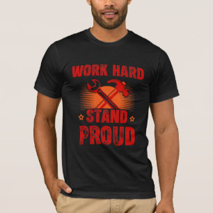 T-shirt de la fête du Travail « Travaille dur, soi