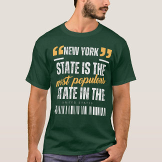 T-shirt de la fierté de l'État de New York – État