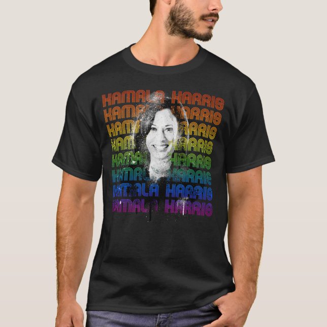 T-shirt de la Fierté Kamala Harris (Devant)