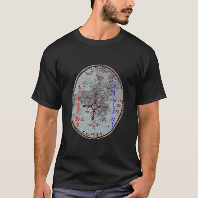 T-shirt de la Finlande Laponie (Devant)