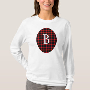 T-shirt de la flanelle de Noël