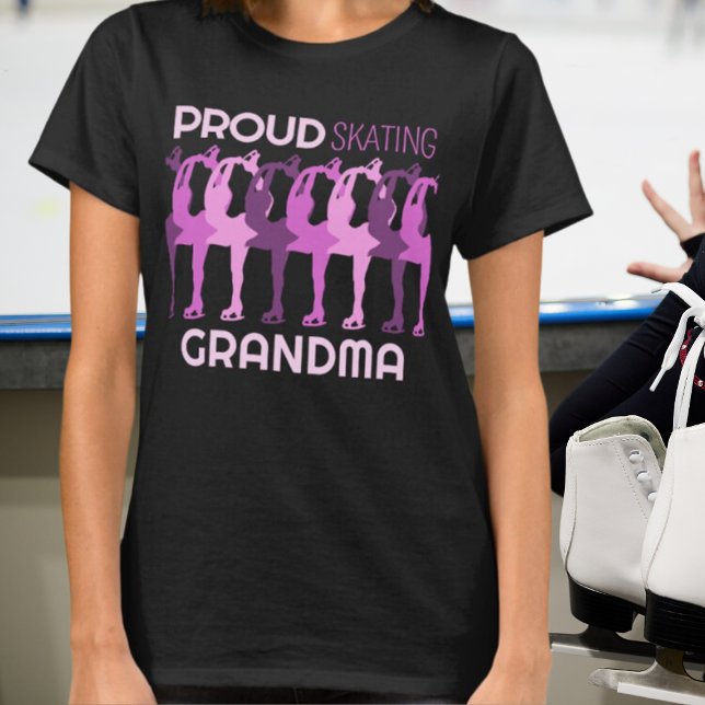 T-shirt de la grand-mère de patinage (Créateur téléchargé)