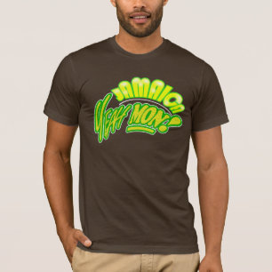 T-shirt De la Jamaïque chemise Brown ouais lundi