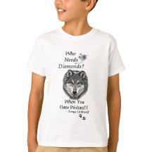 T-shirt de la jeunesse de collection de diamant