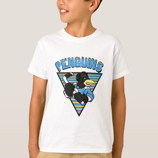 T-shirt de la jeunesse de hockey de Pittsburgh - C (Devant)