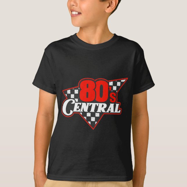 T-shirt de la jeunesse du centre des années 80 (Devant)