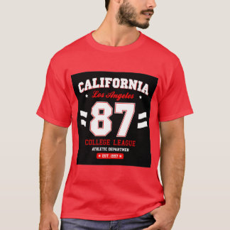 T-Shirt de la ligue universitaire de Los Angeles C