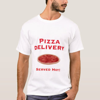 T-shirt de la livraison de pizza pour les hommes