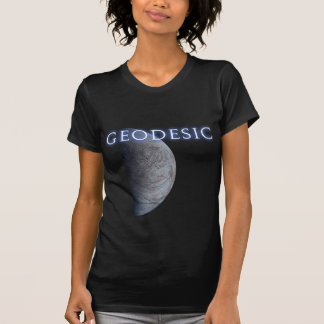 T-shirt de la lune des femmes géodésiques