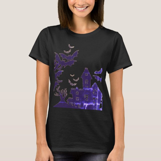 T-shirt de la maison hantée (Devant)