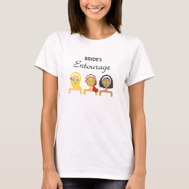 T-shirt de la mariée spa Entourage (Devant)