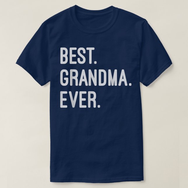 T-shirt de la meilleure grand-mère (Design devant)