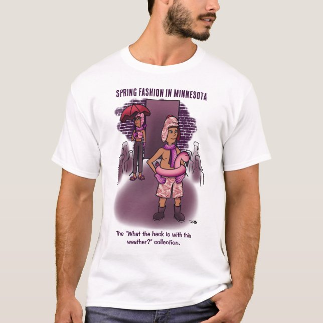 T-shirt de la mode du printemps masculin (Devant)