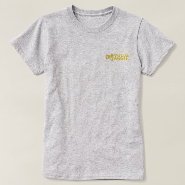 T-shirt de la Norfolk Aggie (Design devant)
