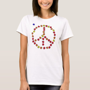 T-shirt de la paix de Ladybug