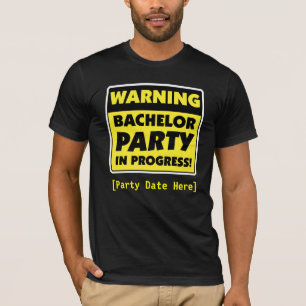 T-shirt de la partie Bachelor