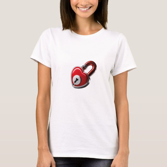 T-shirt de la pensée de la fille (Devant)