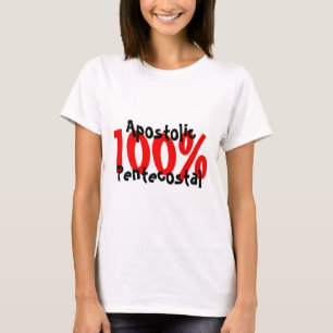 T-shirt De la pentecôte apostolique de 100%