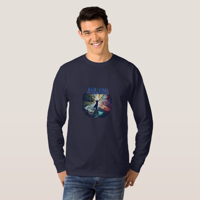 T-shirt De la pièce à la pièce maîtresse (Devant entier)