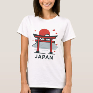 T-shirt de la porte Torii du Japon de Kyoto Voya