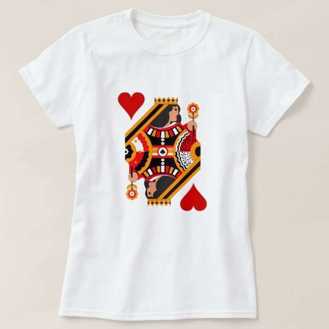 T-shirt de la Reine des Coeurs (Design devant)
