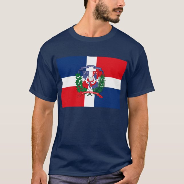 T-shirt de la République Dominicaine (Devant)