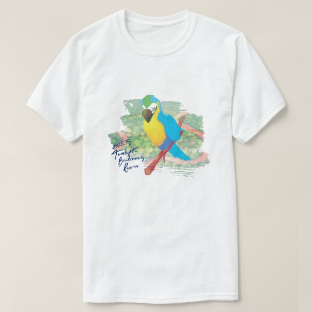 T-shirt de la Réserve de biodiversité de Tambopata (Design devant)