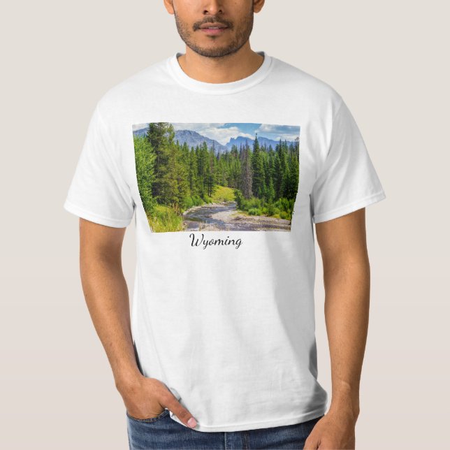 T-Shirt de la rivière Shoshone North Fork (Devant)