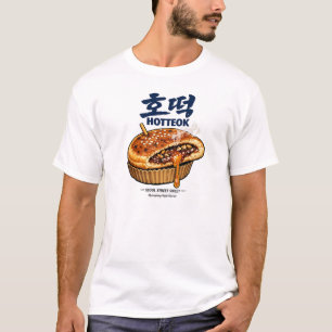 T-Shirt de la rue coréenne Hotteok