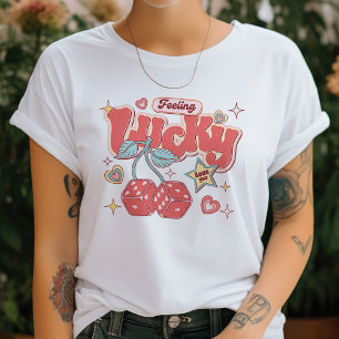 T-shirt de la Saint-Valentin chanceux